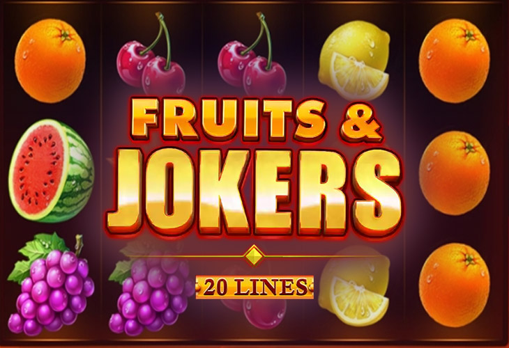 Fruits & Jokers: 20 lines